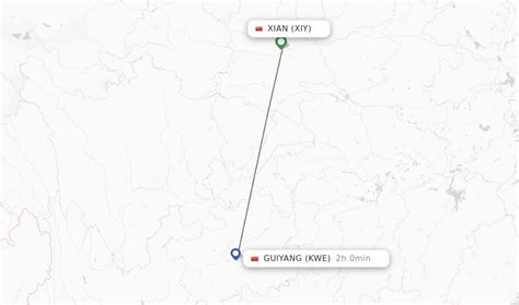 西安飛貴陽多久：探討航程時長及影響因素的多面紘間